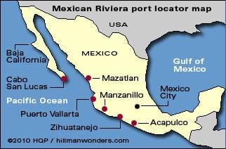 map of the mexican ইটালির ভূমধ্যসাগরীয় তটভূমি অঞ্চল
