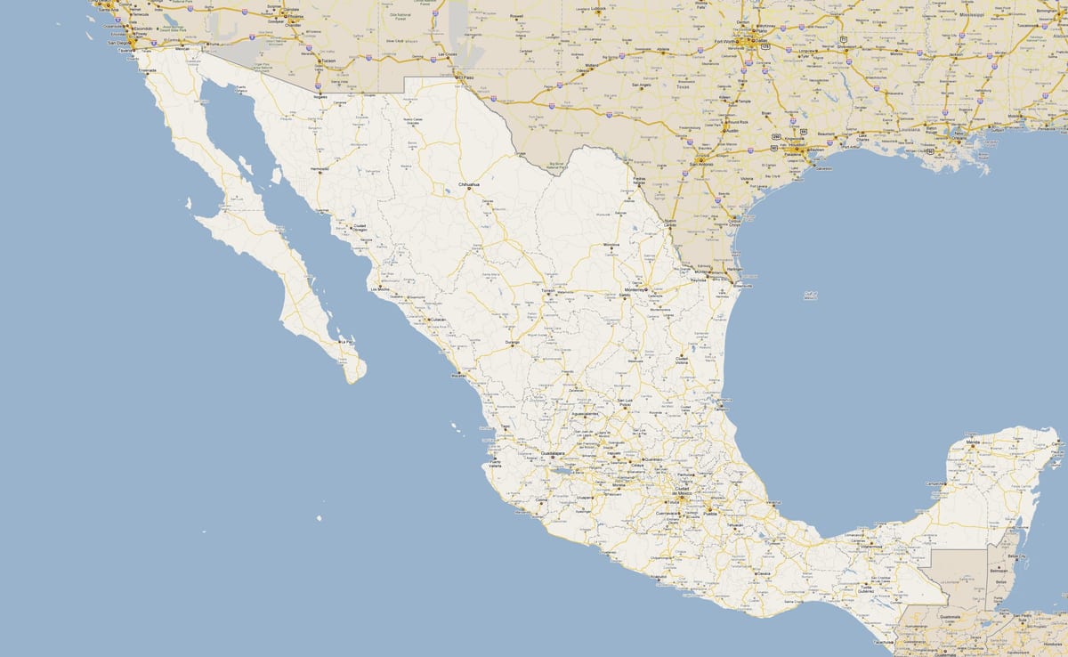 map of Mexico স্টেডিয়াম