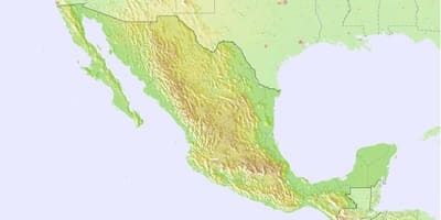 Map of Mexico পূর্বাভাস