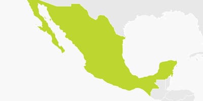 Map of Mexico png