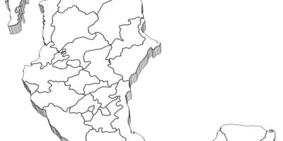3d মানচিত্র, মেক্সিকো