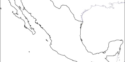 সীমারেখা মানচিত্র, মেক্সিকো
